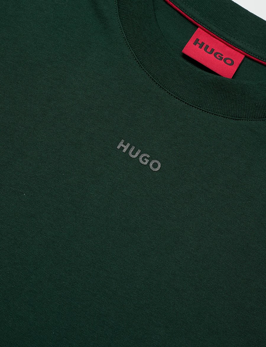 HUGO - Dapolino - lühikeste varrukatega t-särgid - open green - 2