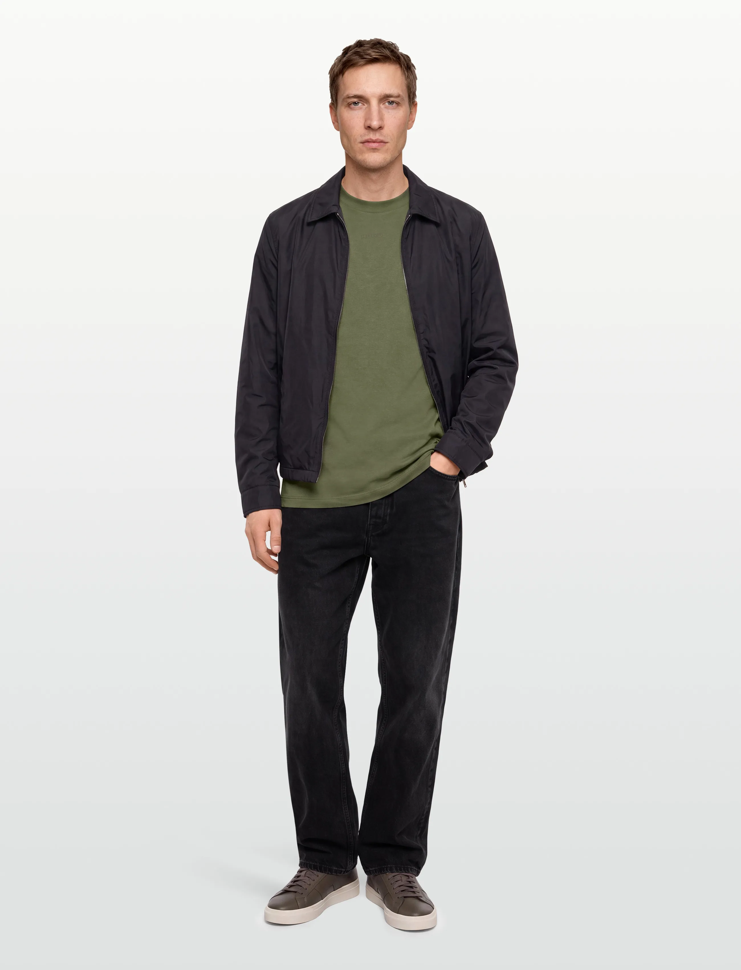 HUGO Dapolino - T-särgid - OPEN GREEN / khaki/green
