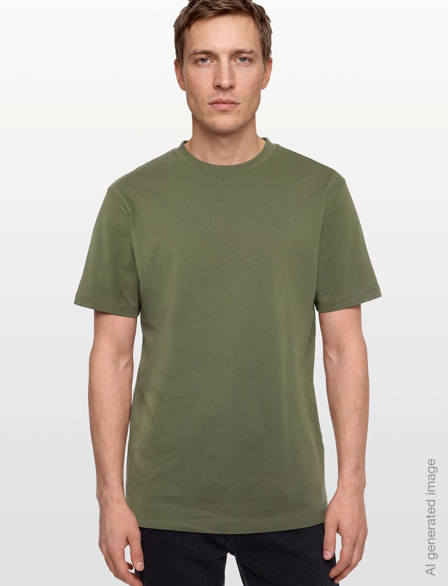 HUGO - Dapolino - kurzärmelige t-shirts - open green - 3