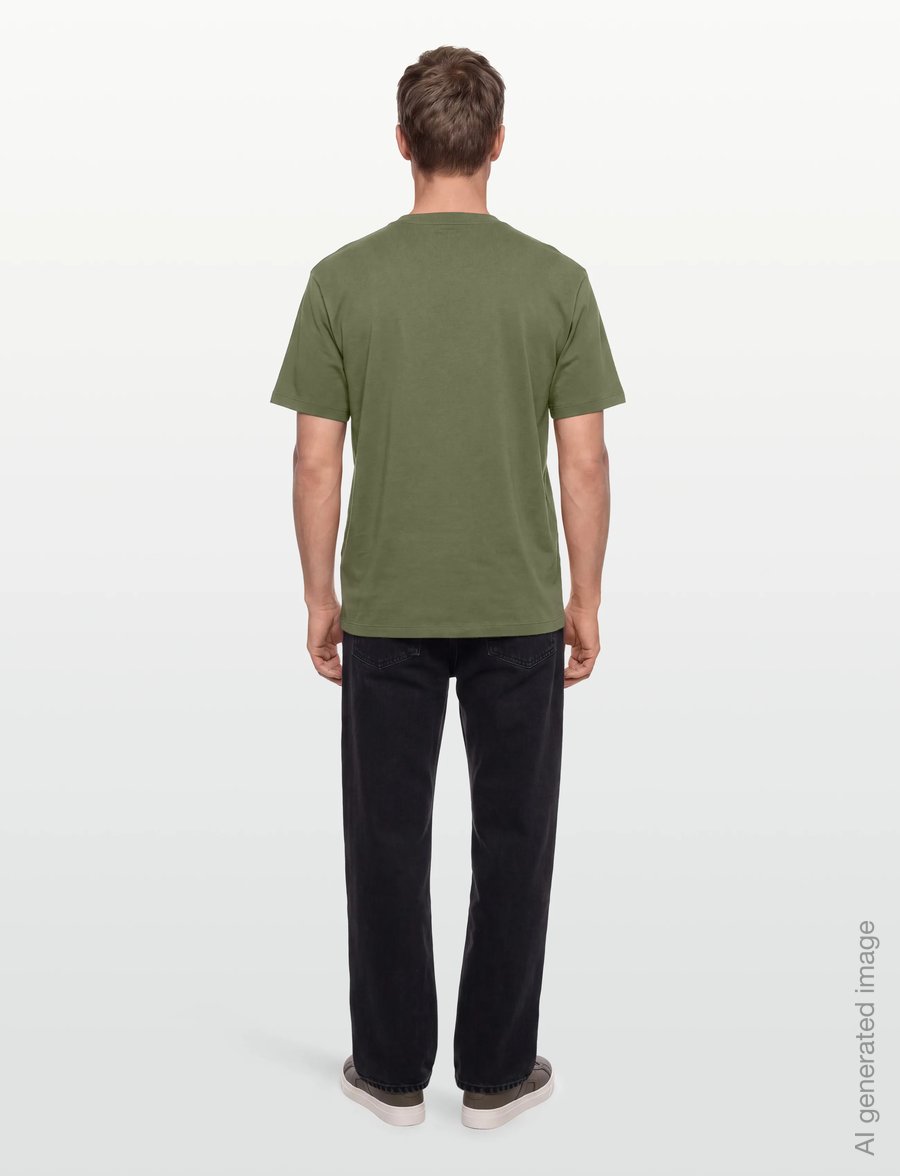 HUGO - Dapolino - kurzärmelige t-shirts - open green - 4