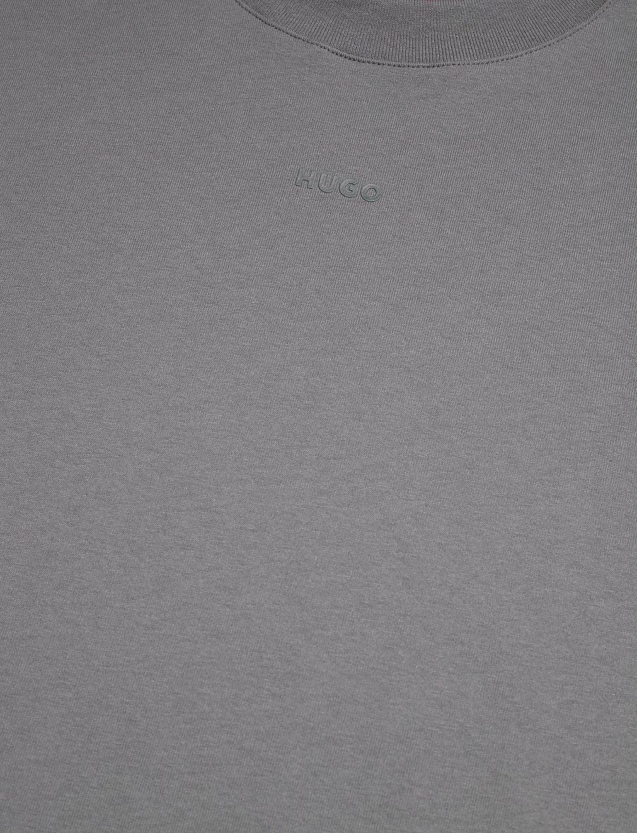 HUGO - Dapolino - kortærmede t-shirts - open grey - 5