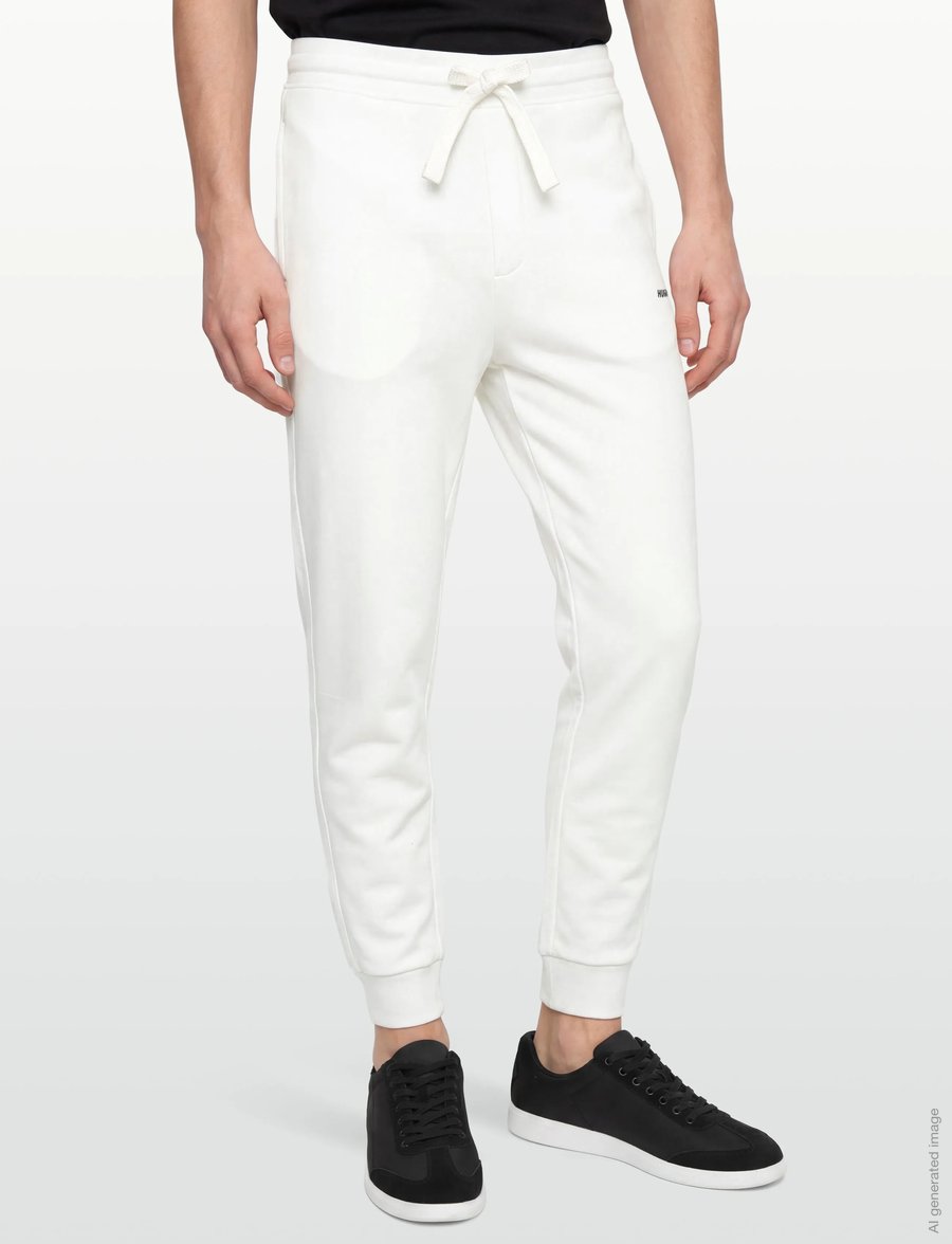 HUGO - Dayote232 - pantalons décontractés - natural - 3