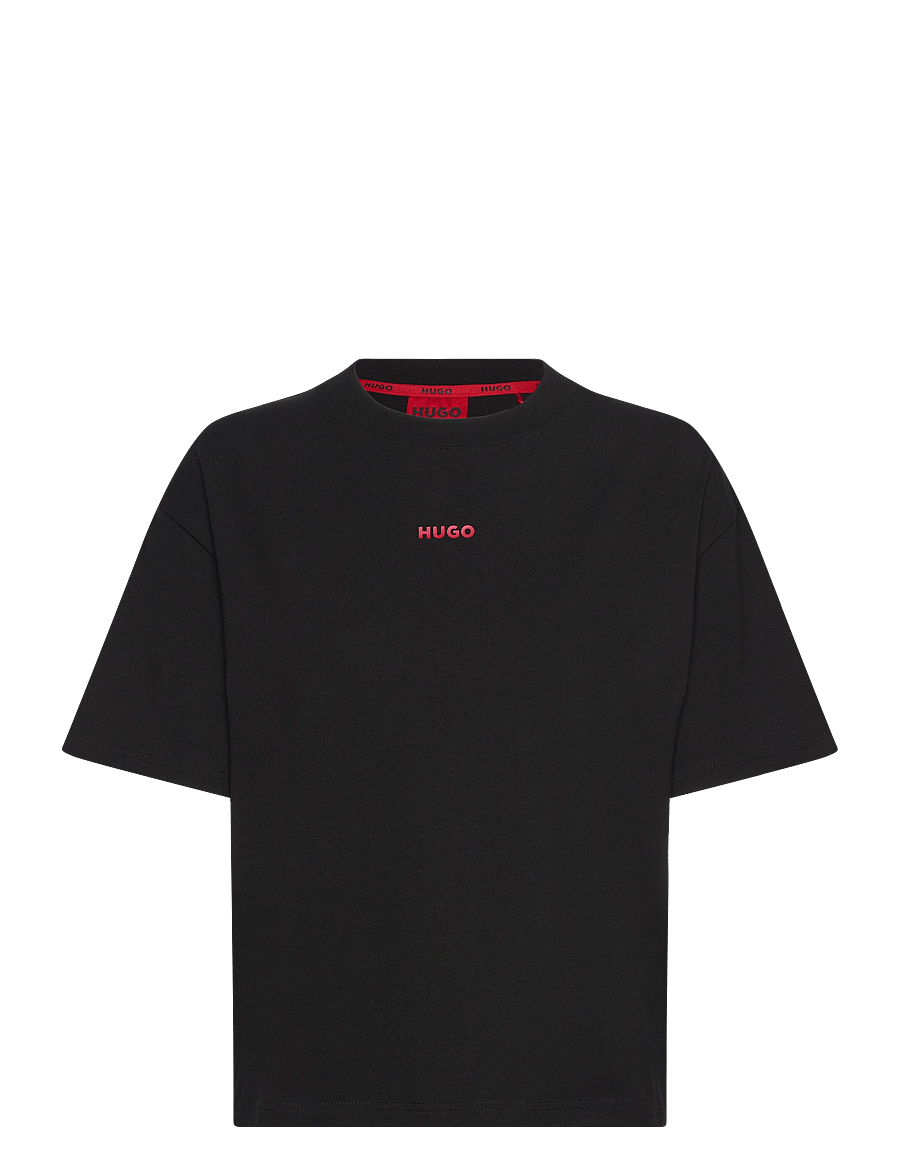 HUGO - SHUFFLE_T-SHIRT - t-shirts - black - 0
