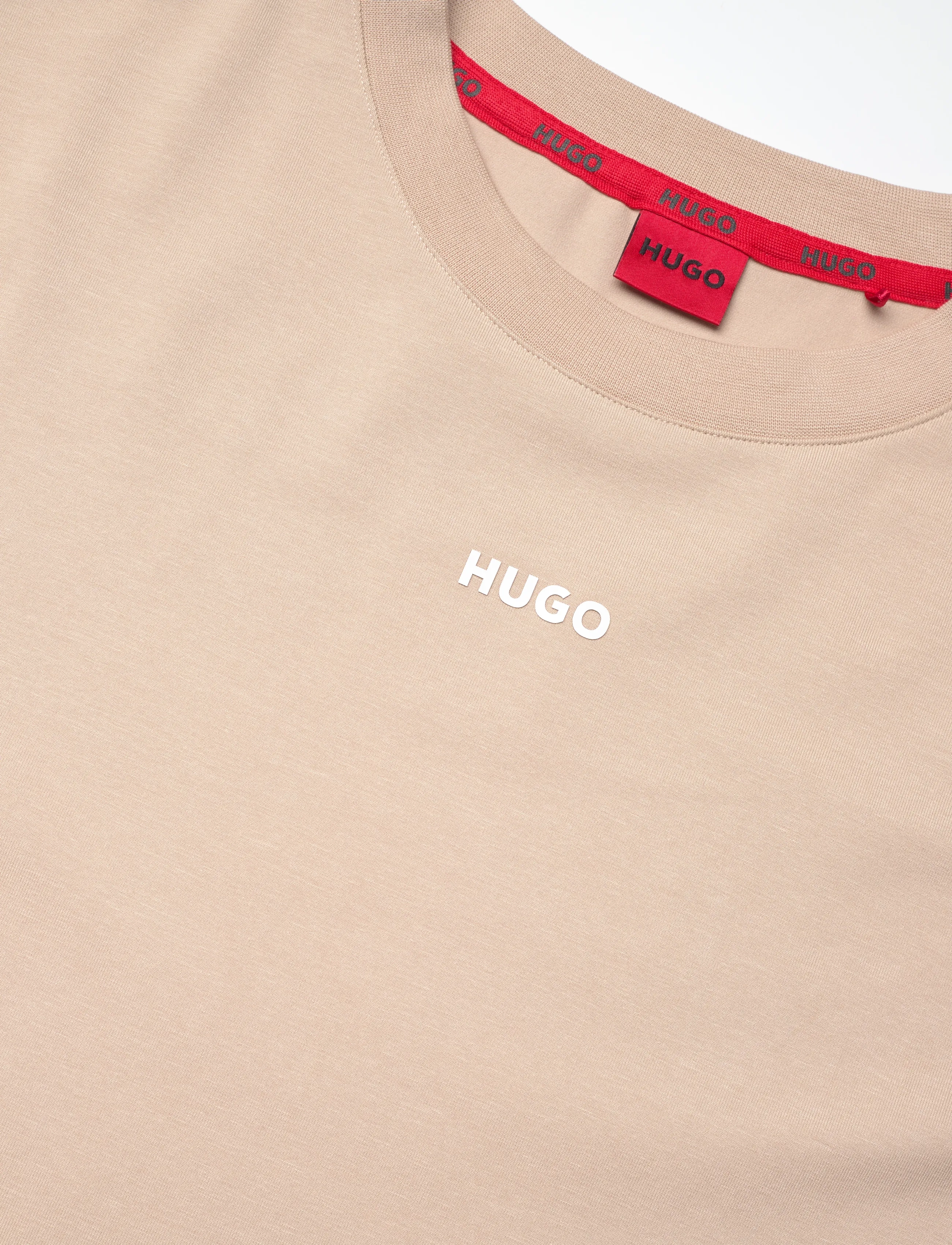 HUGO - SHUFFLE_T-SHIRT - light beige - 2
