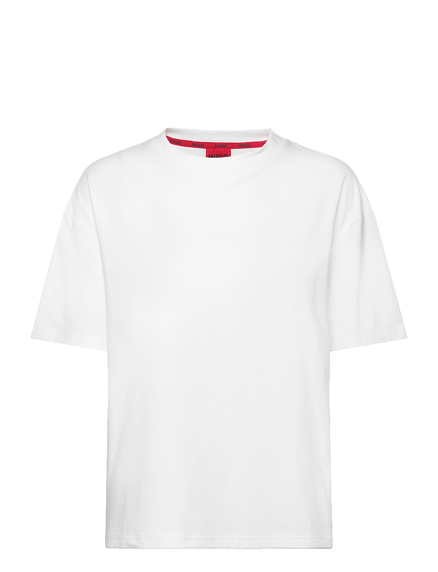 HUGO - SHUFFLE_T-SHIRT - t-särgid - natural - 0