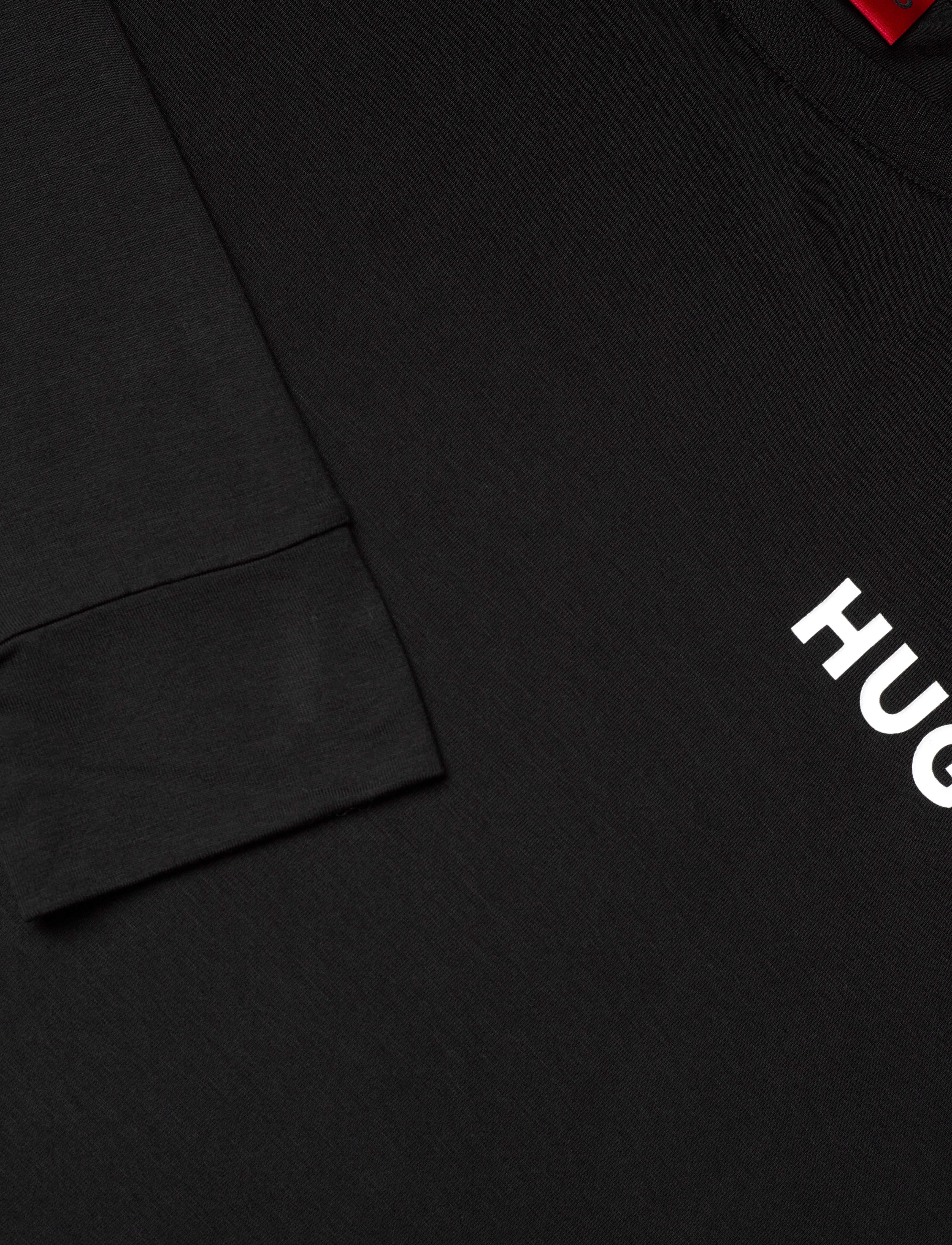 HUGO - UNITE_LS-SHIRT - langærmede toppe - black - 2