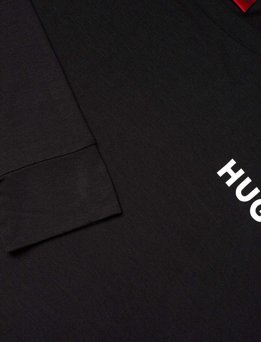 HUGO - UNITE_LS-SHIRT - overdele - black - 2
