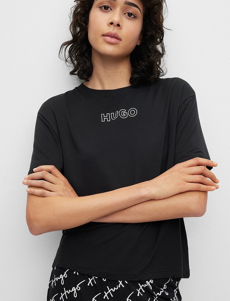 HUGO - UNITE_T-SHIRT - t-särgid - black - 3