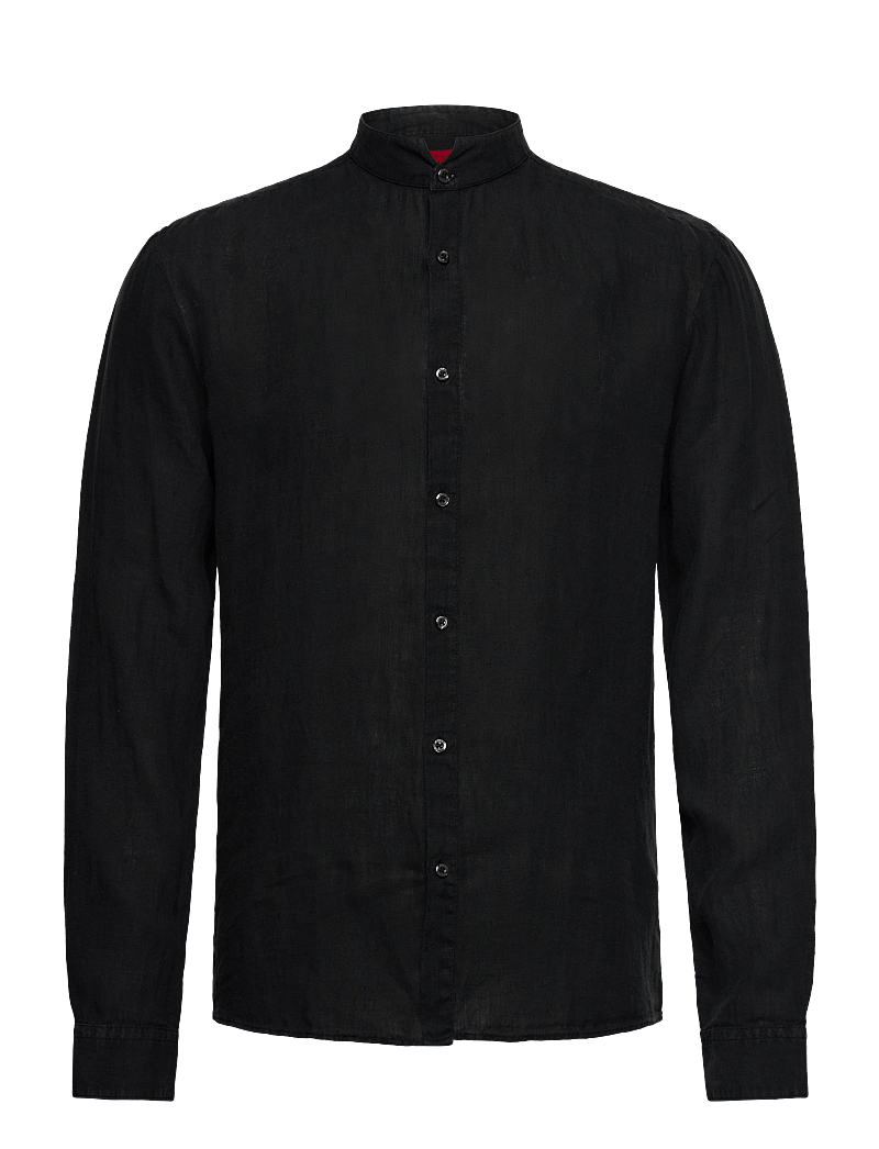 HUGO - Elvory - leinenhemden - black - 1