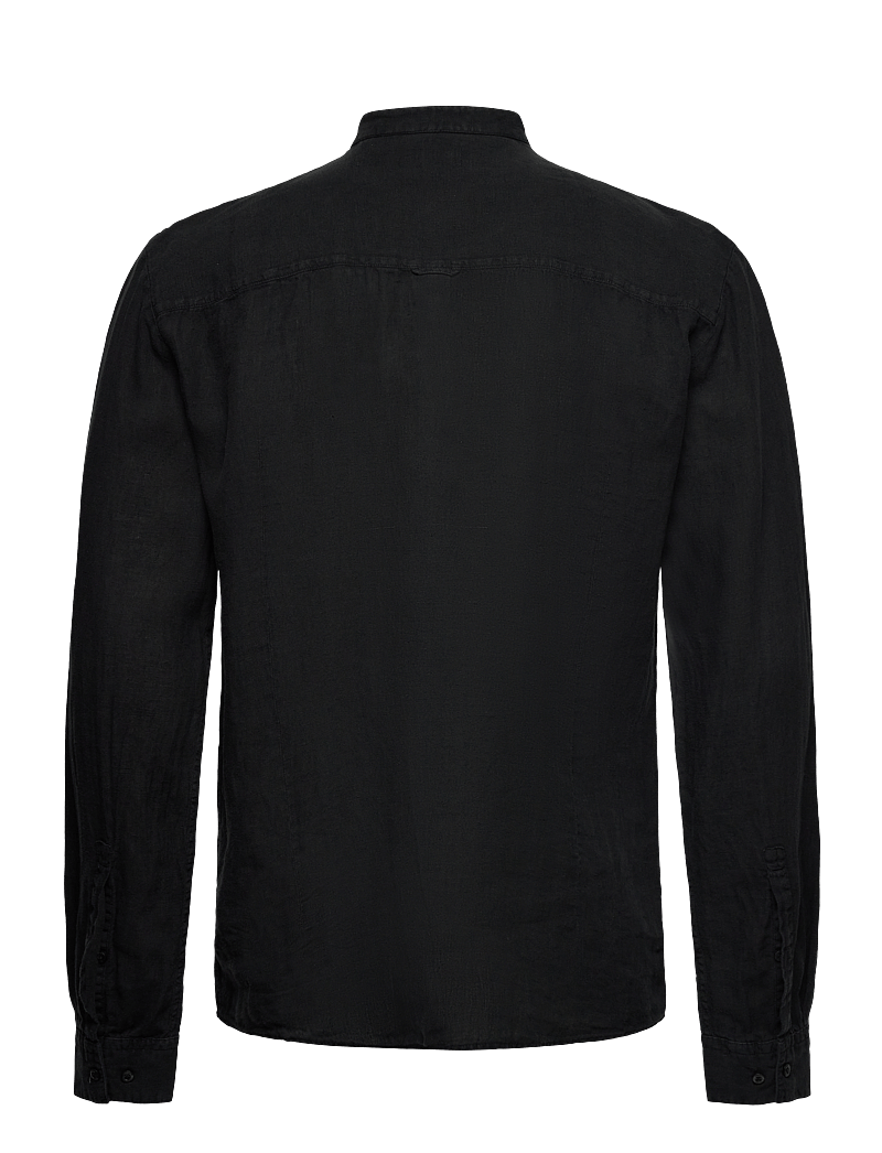 HUGO - Elvory - leinenhemden - black - 2