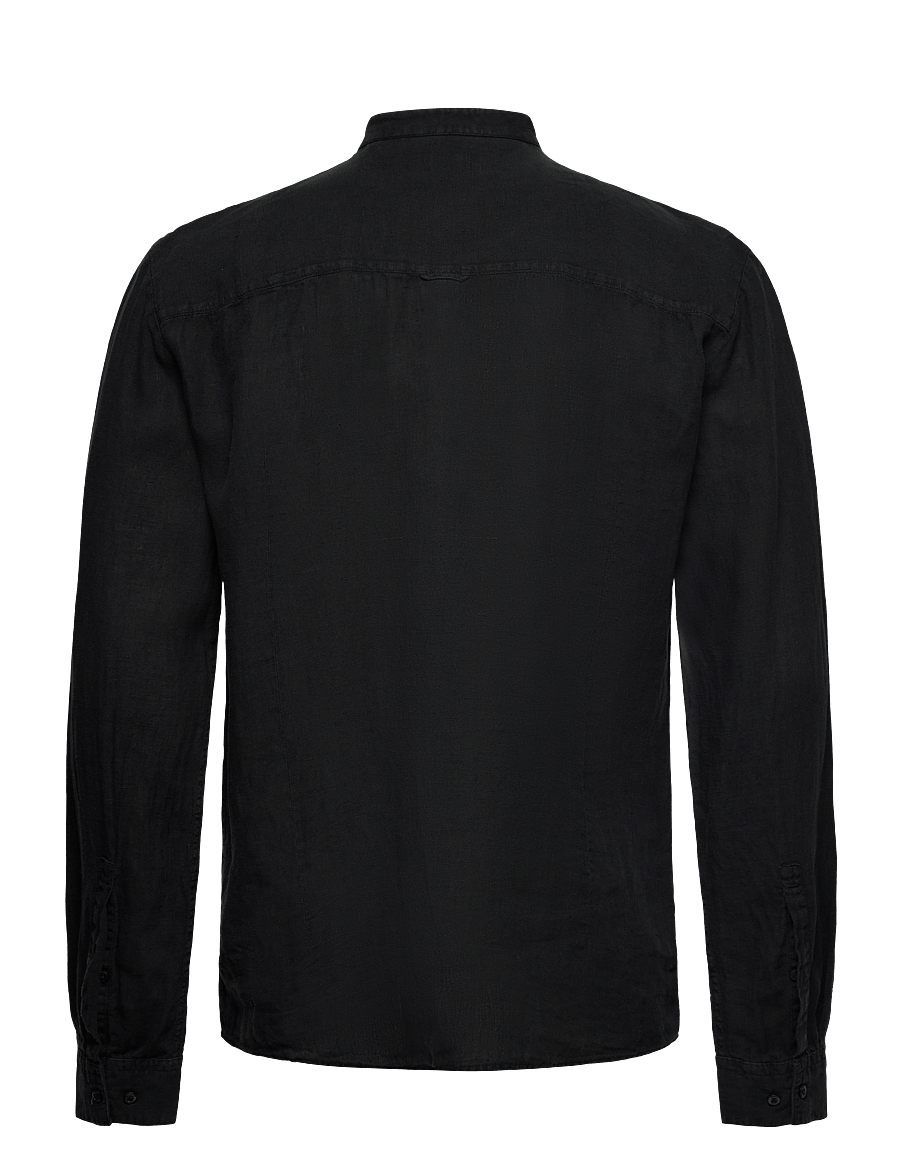 HUGO - Elvory - leinenhemden - black - 2