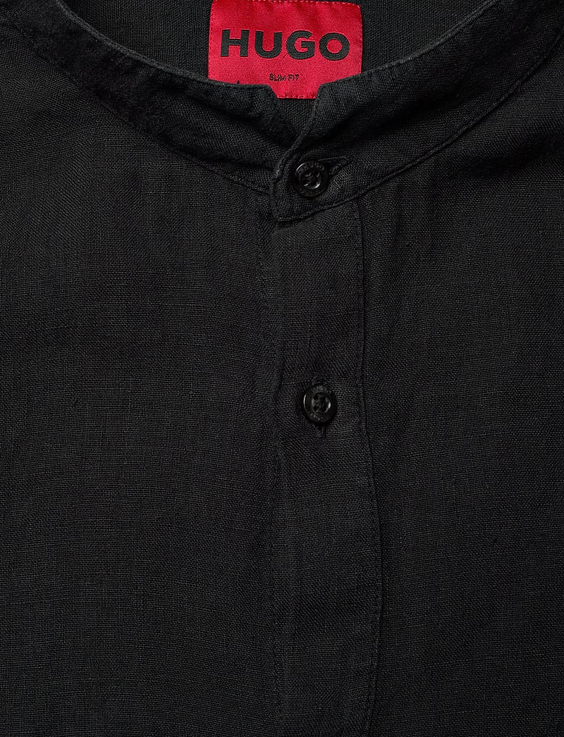 HUGO - Elvory - leinenhemden - black - 5