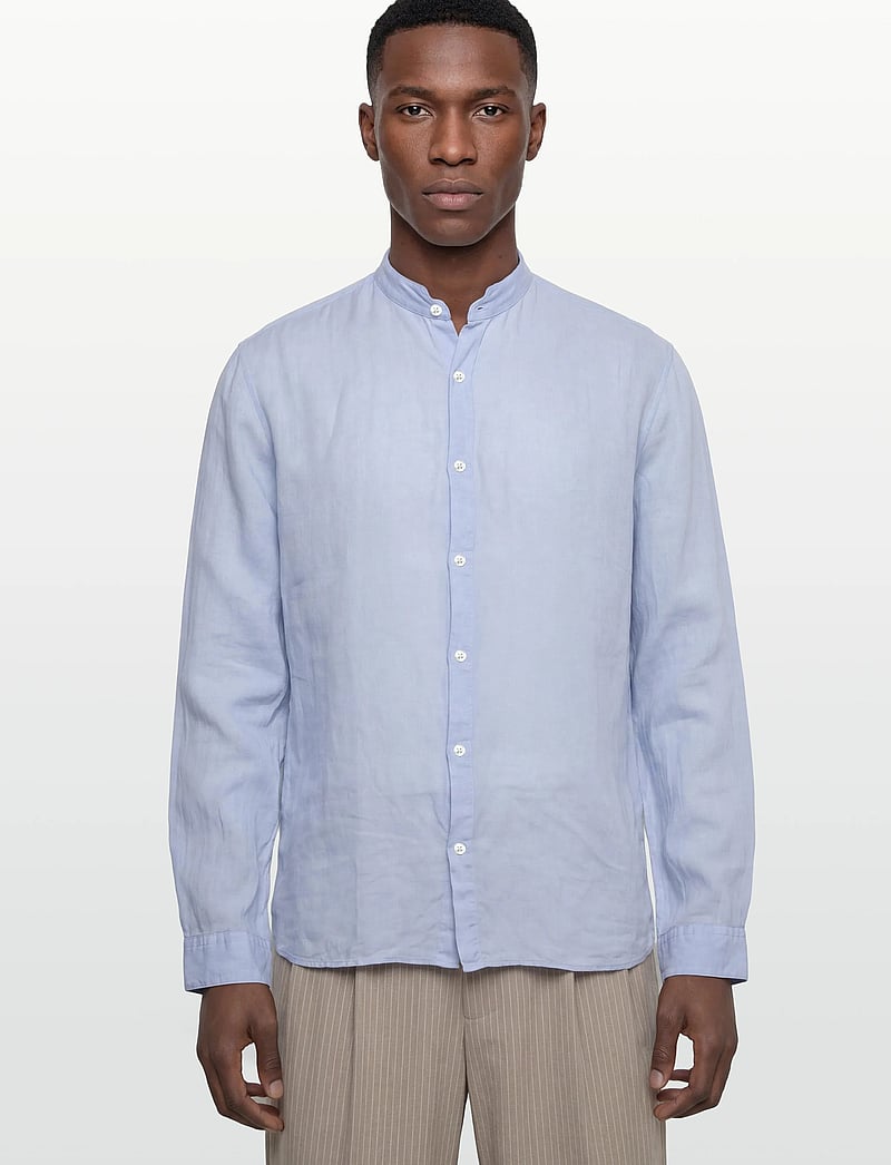HUGO - Elvory - leinenhemden - light/pastel blue - 3