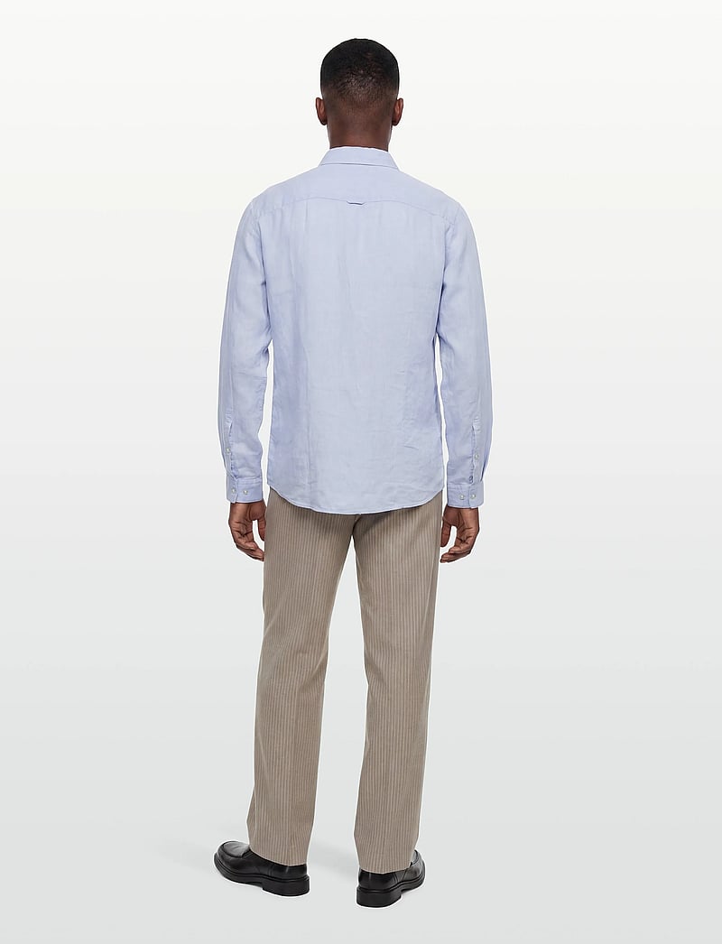 HUGO - Elvory - leinenhemden - light/pastel blue - 4