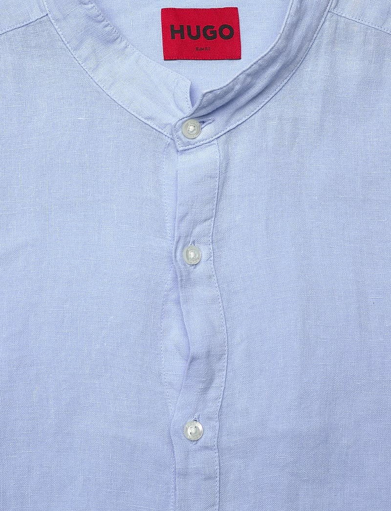 HUGO - Elvory - leinenhemden - light/pastel blue - 5