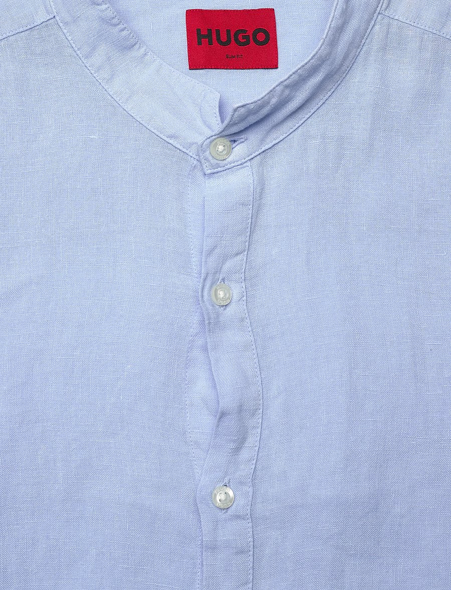 HUGO - Elvory - leinenhemden - light/pastel blue - 5