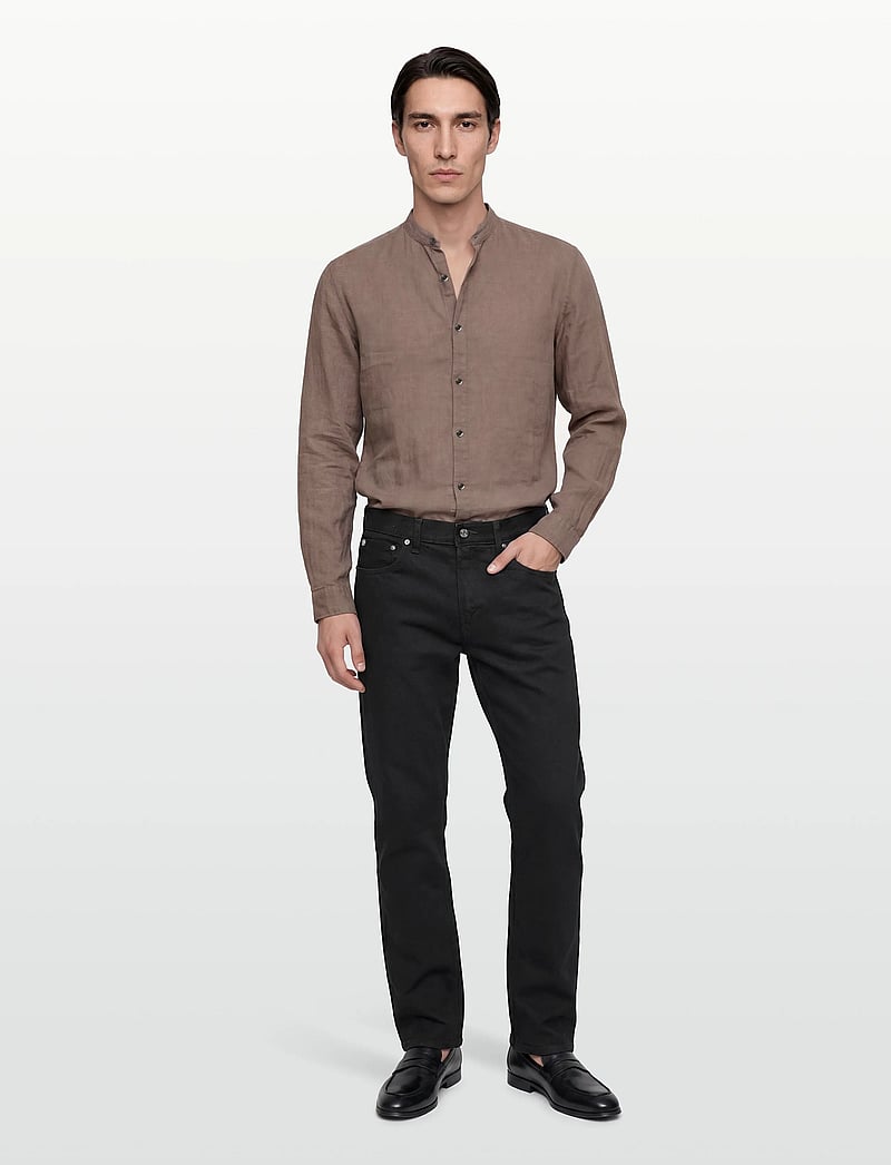 HUGO - Elvory - leinenhemden - light/pastel brown - 0