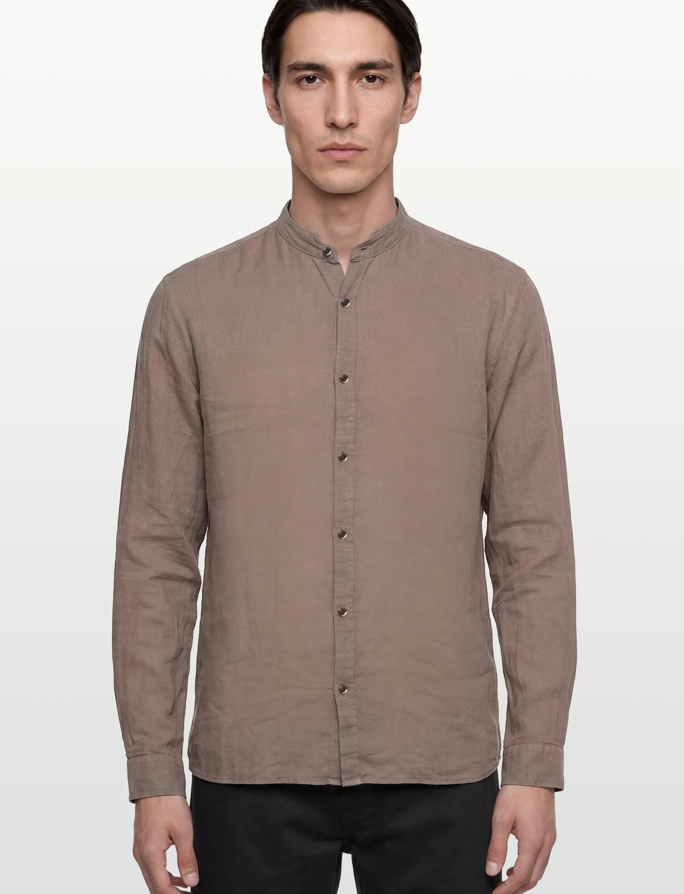 HUGO - Elvory - linneskjortor - light/pastel brown - 3