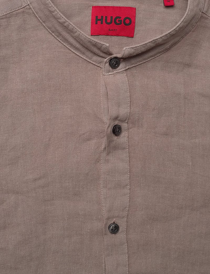 HUGO - Elvory - leinenhemden - light/pastel brown - 5