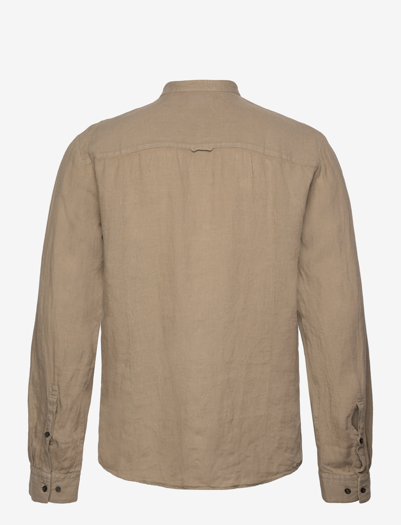 HUGO - Elvory - linen shirts - medium brown - 1