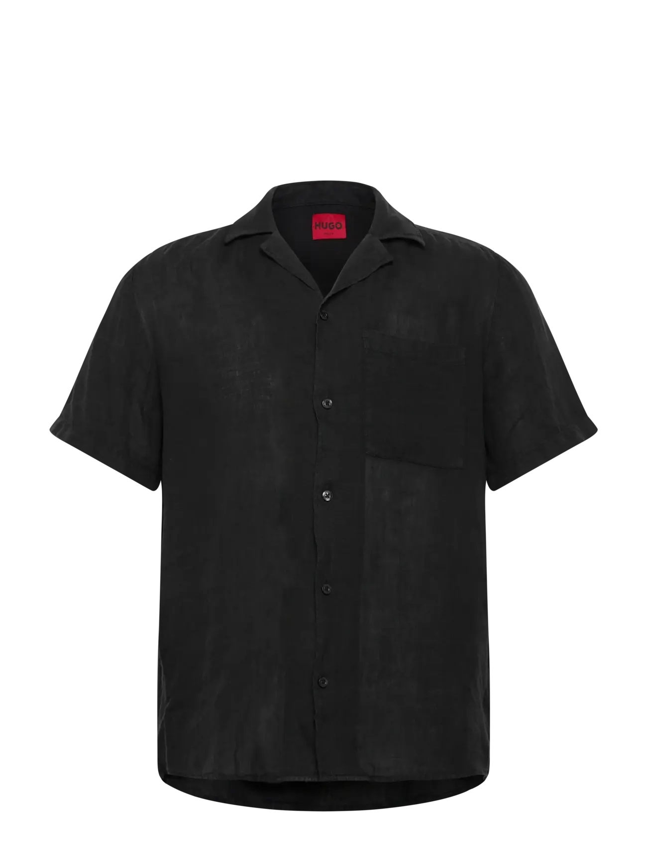HUGO Ellino - Basic skjortor - BLACK / black
