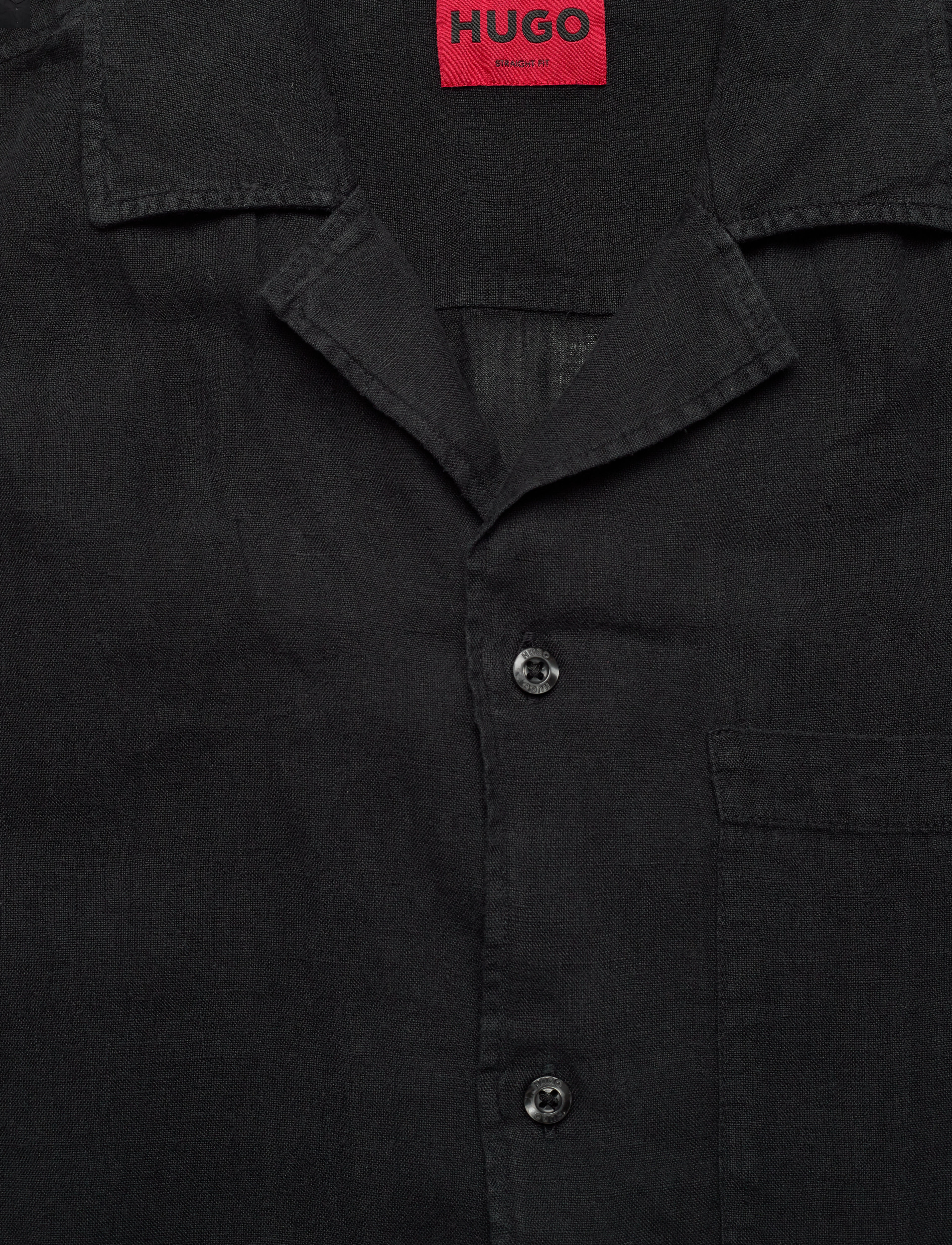 HUGO - Ellino - linneskjortor - black - 2