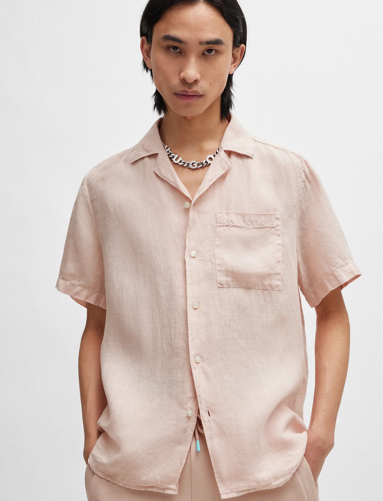 HUGO - Ellino - basic shirts - light/pastel pink - 0