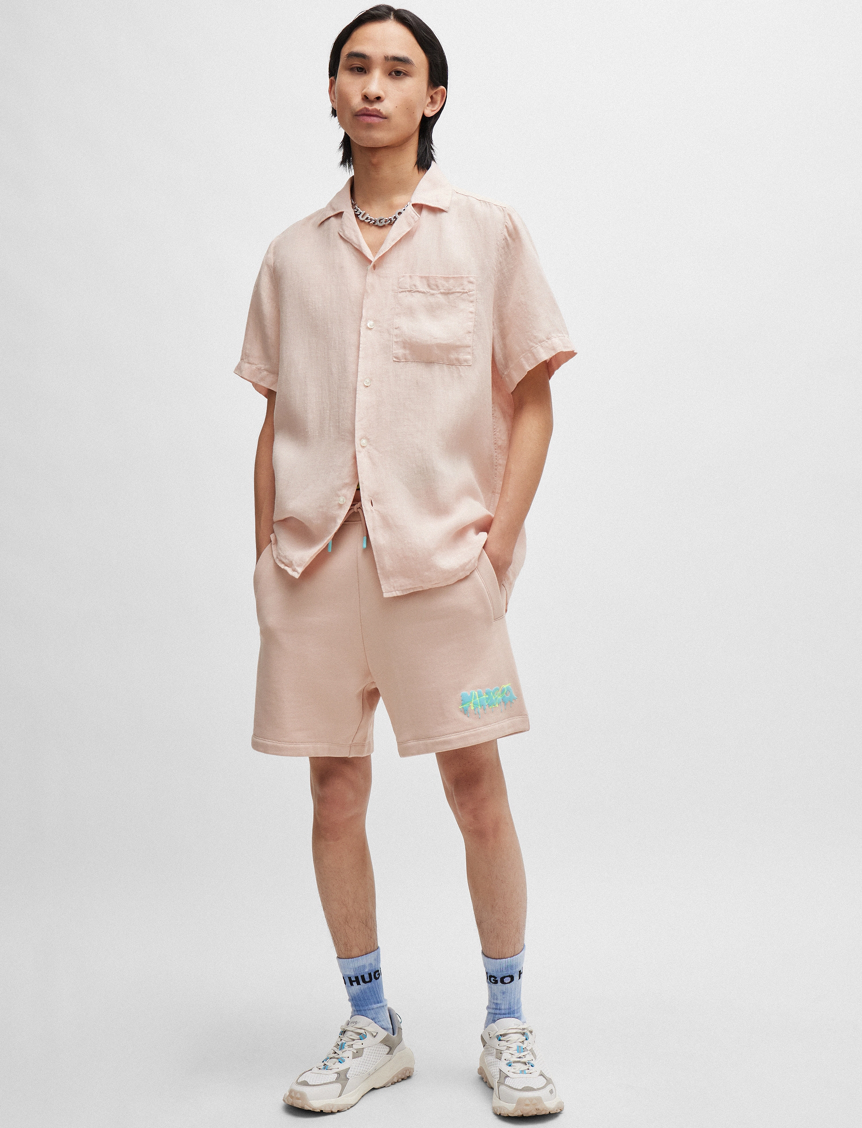 HUGO - Ellino - light/pastel pink - 2