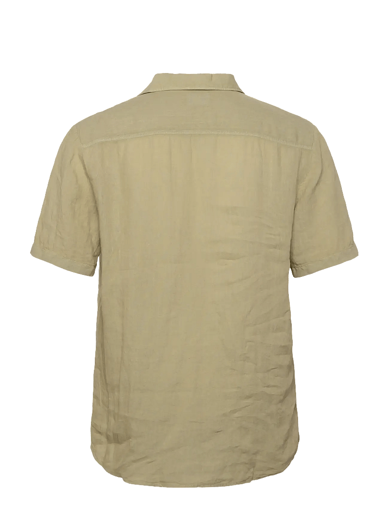 HUGO - Ellino - chemises de lin - open green - 1