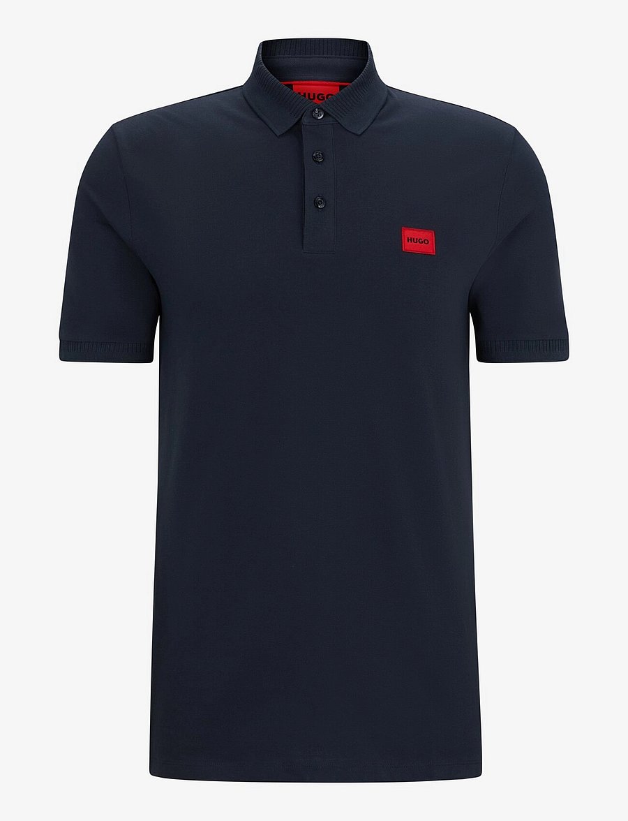 HUGO - Dereso232 - kortärmade pikéer - dark blue - 1