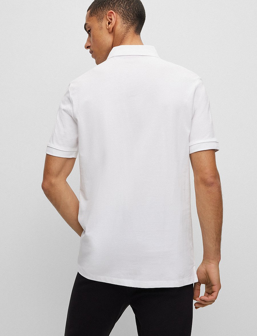 HUGO - Dereso232 - kurzärmelig - white - 3