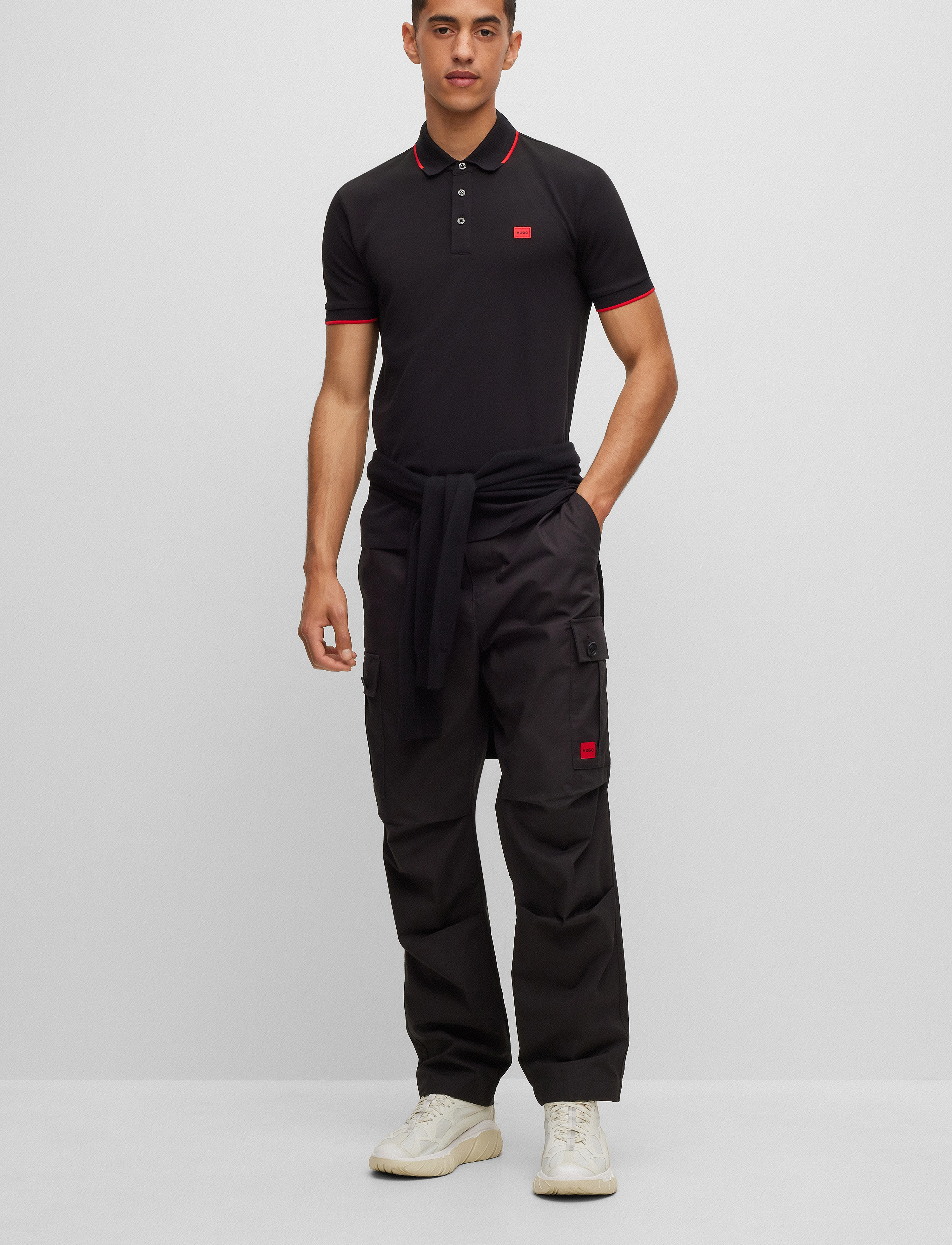 HUGO Deresino232 - Kampanj - BLACK / black