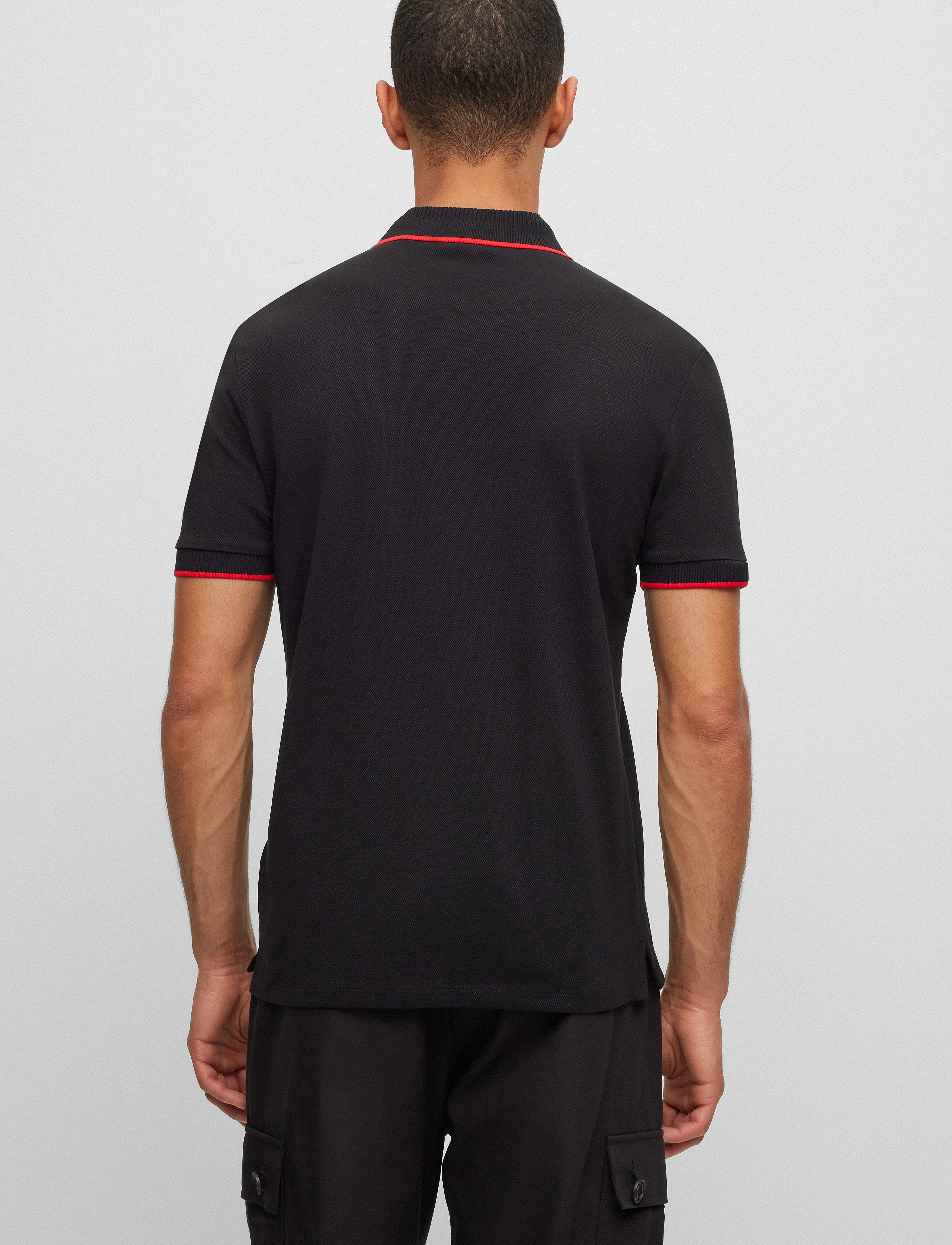 HUGO - Deresino232 - kurzärmelig - black - 3