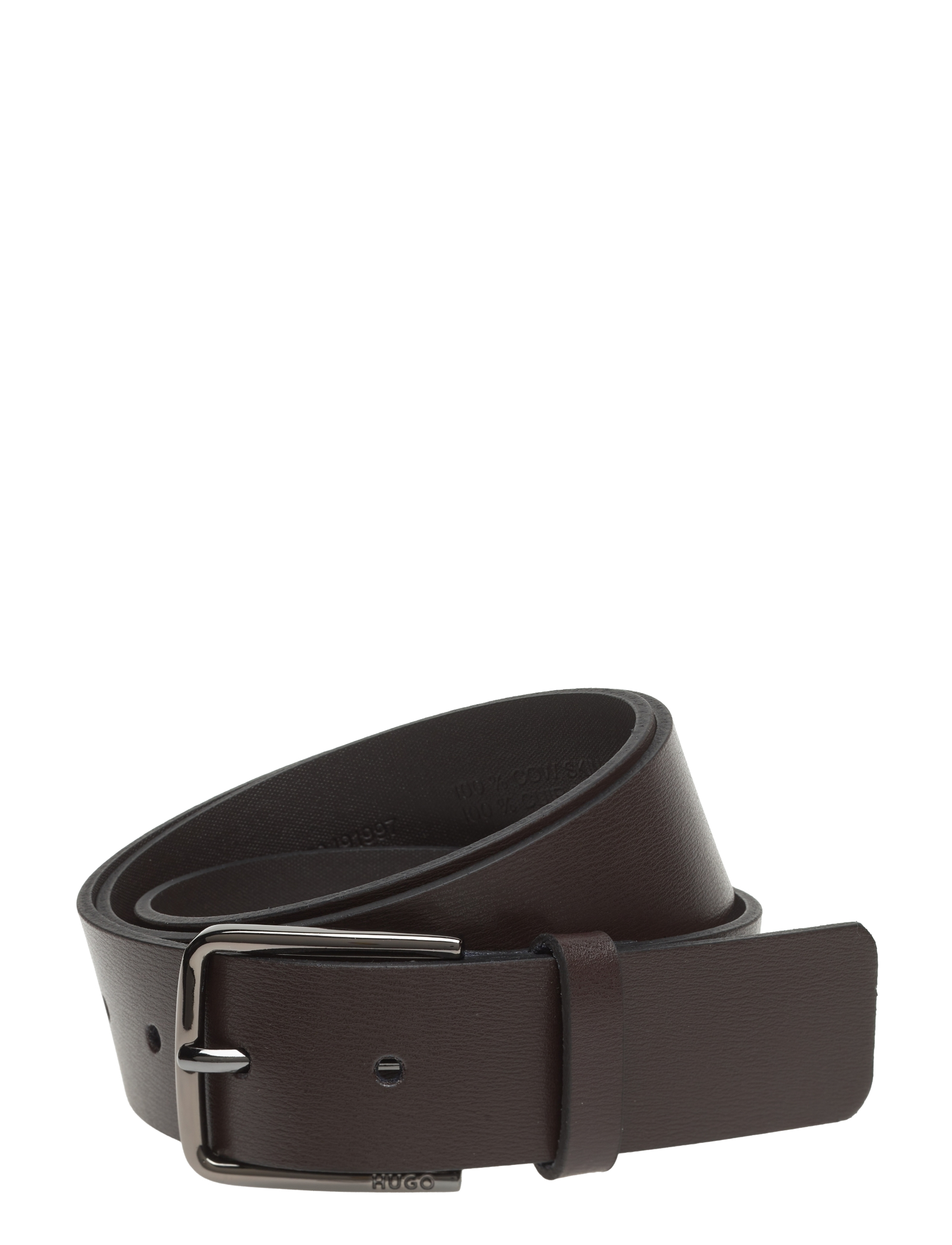 HUGO Gerik_Sz35 - Bælter - DARK BROWN / brown
