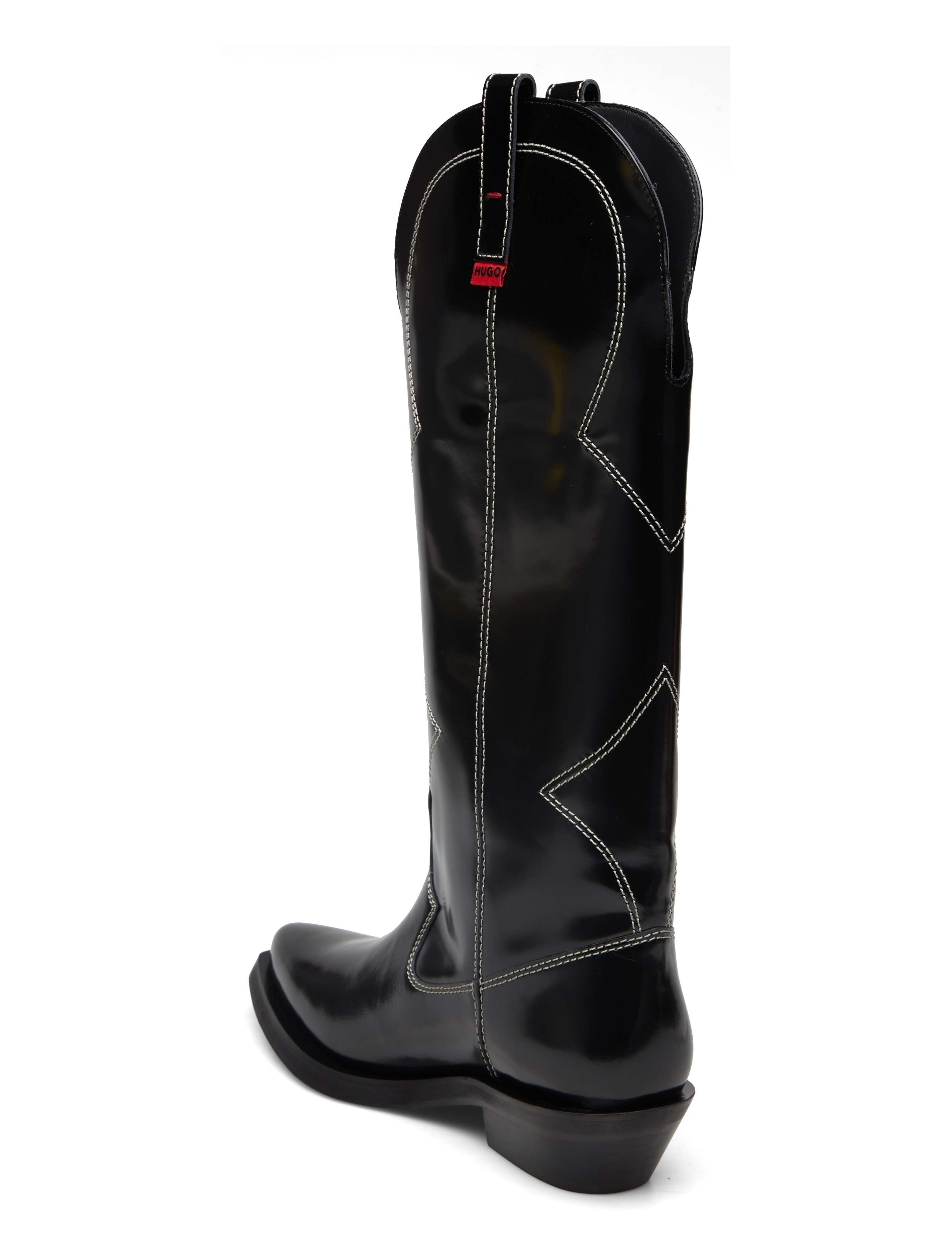 HUGO - Miley Cowb.Boot-Cst - black - 2