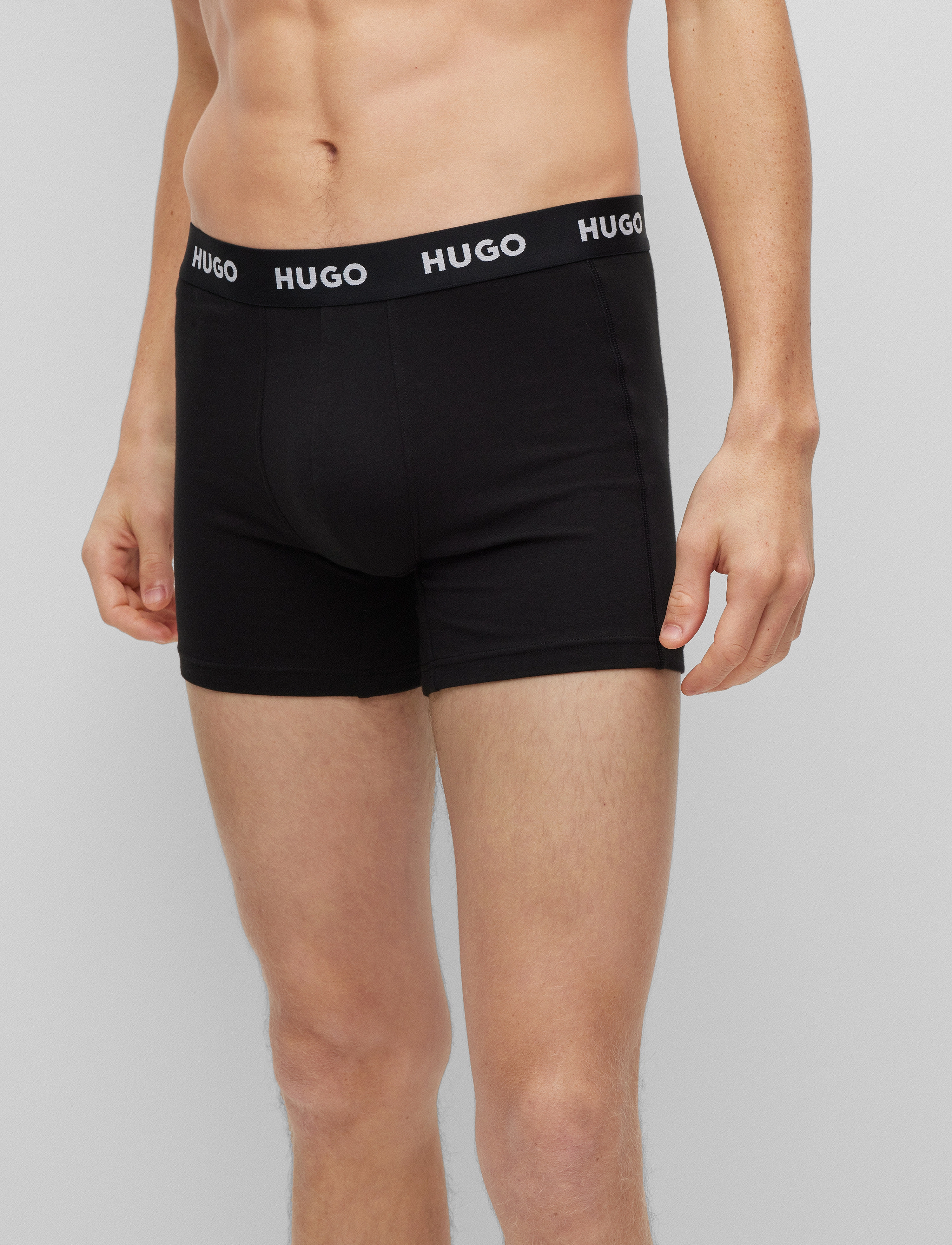 HUGO Boxerbr Triplet Pack, XL, Black, Designere > Boksershorts, Herre
