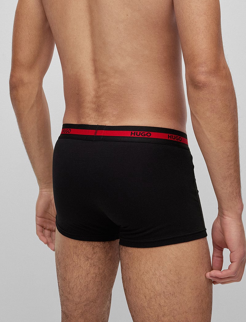 HUGO - TRUNK TRIPLET PLANET - unterhosen im multipack - black - 2