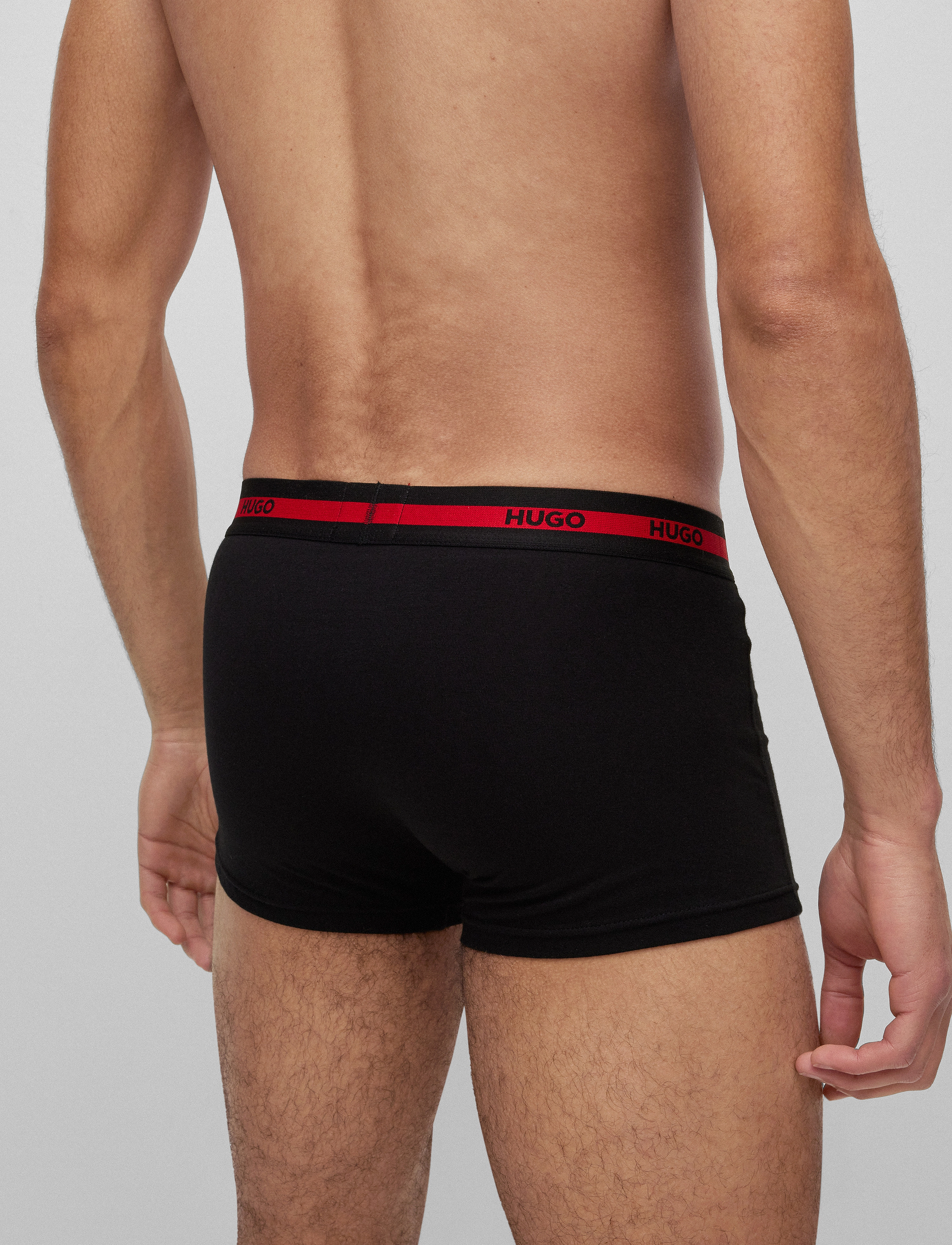 HUGO - TRUNK TRIPLET PLANET - boxer briefs - black - 2