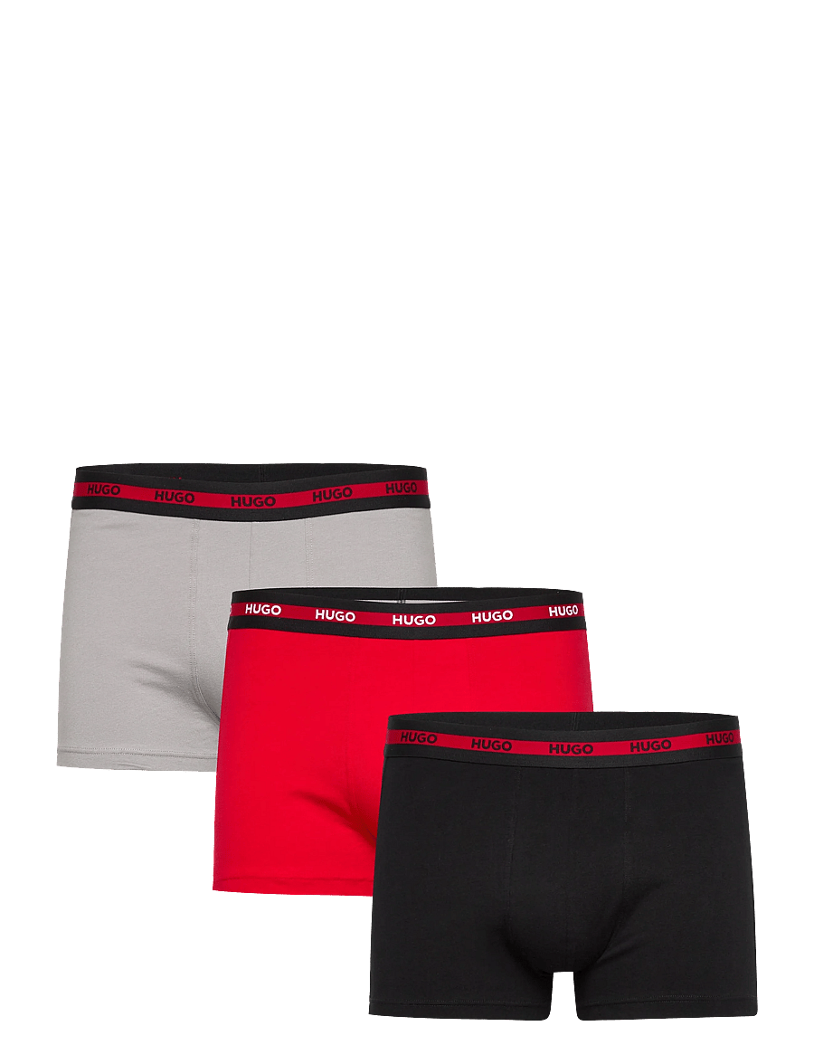 HUGO - TRUNK TRIPLET PLANET - unterhosen im multipack - black - 0