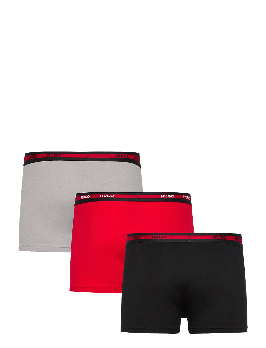 HUGO - TRUNK TRIPLET PLANET - unterhosen im multipack - black - 1