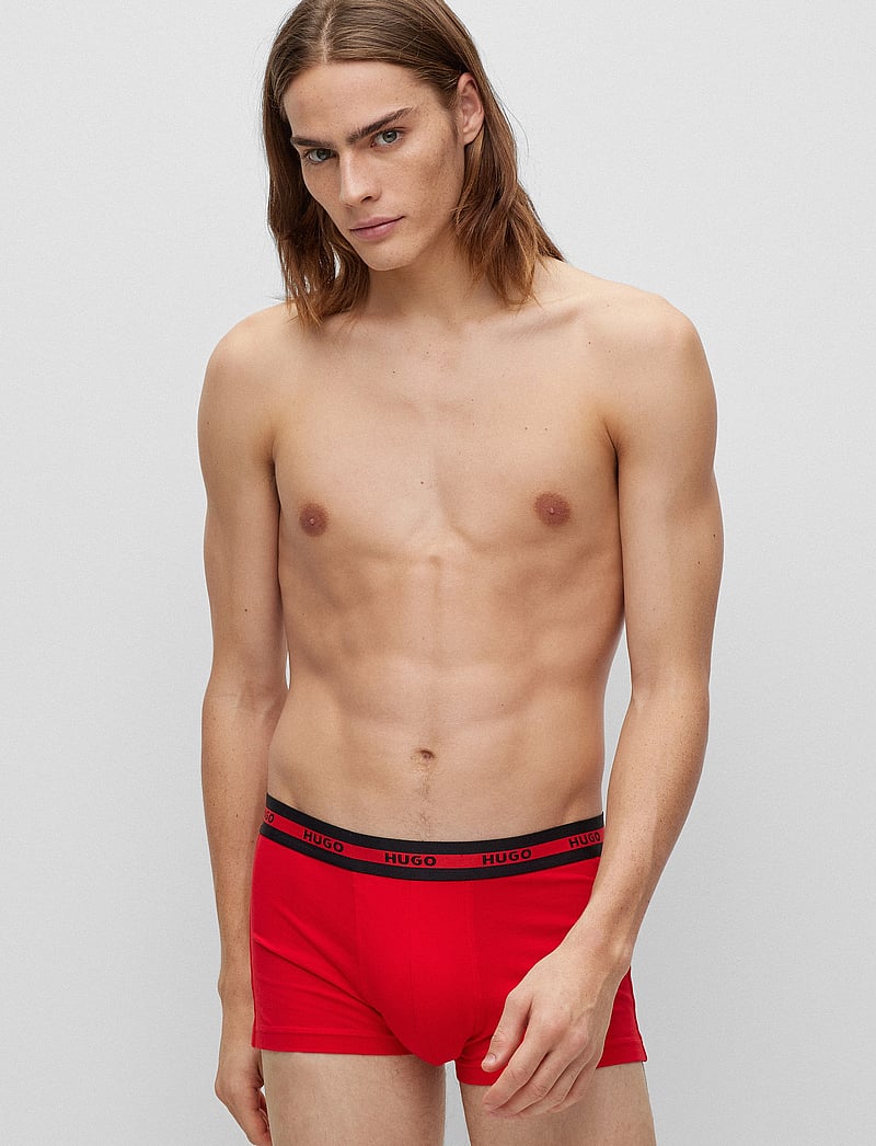 HUGO - TRUNK TRIPLET PLANET - multipack underbukser - bright red - 0