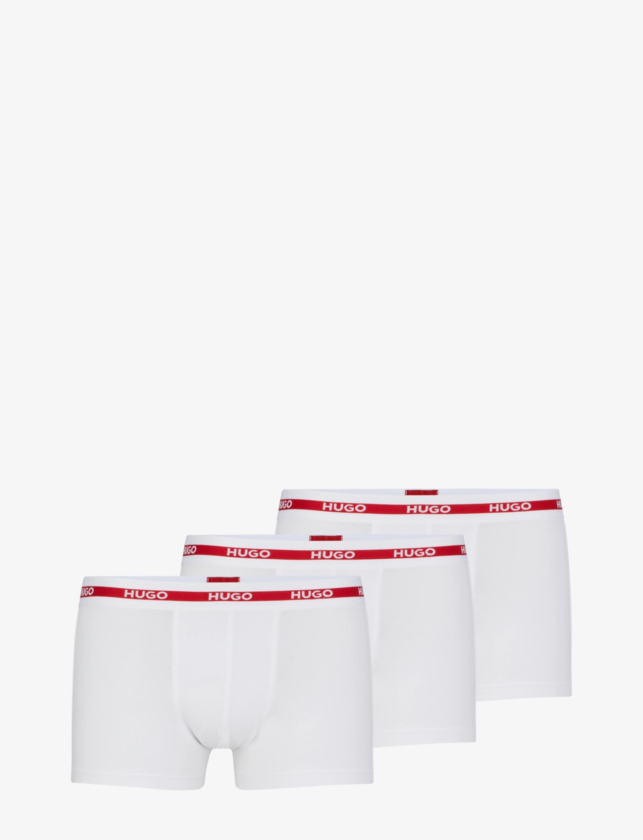 HUGO Trunk Triplet Planet, M, Underwear, Weiß - Boxers, Männerswear