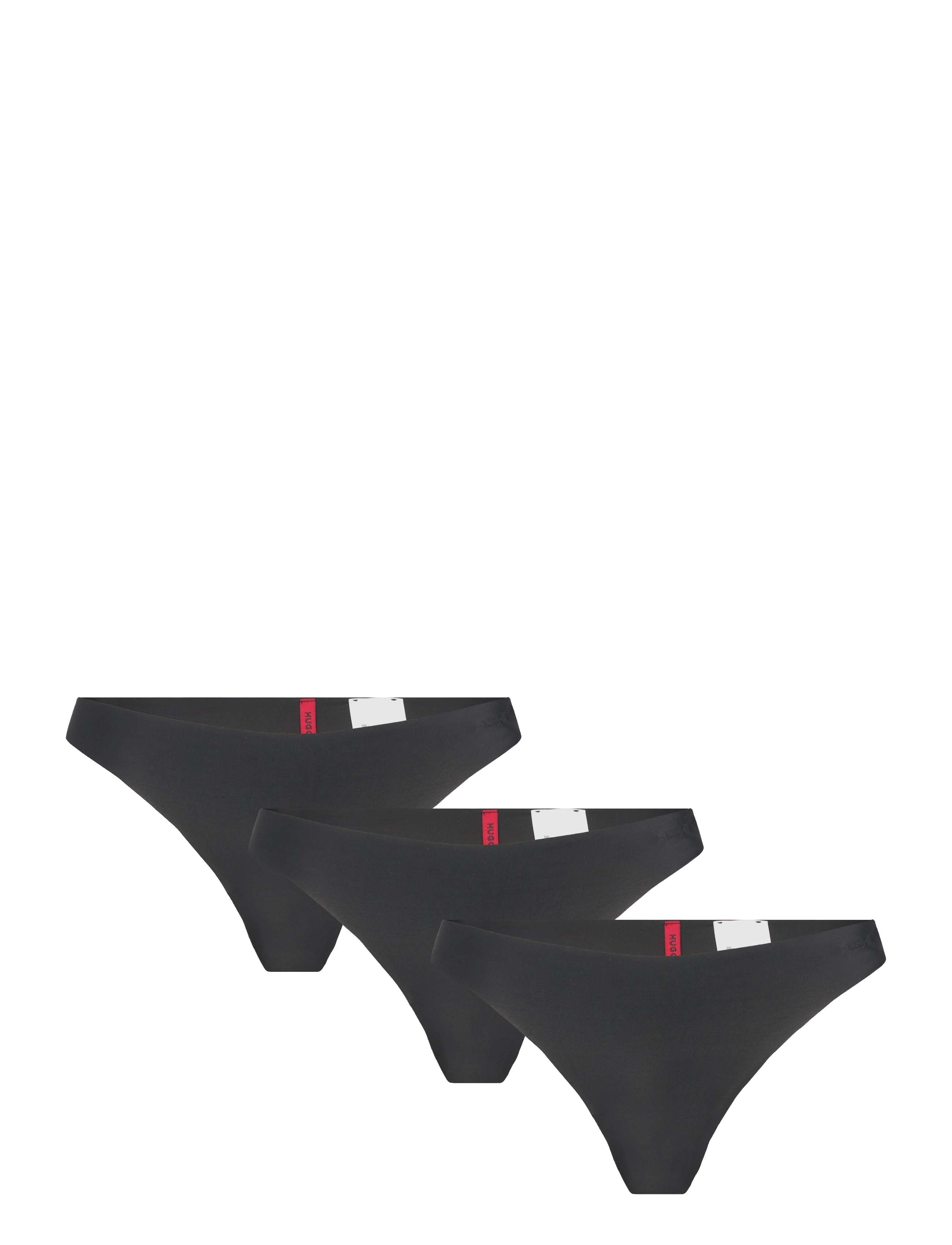 HUGO Triplet Stringtanga C.cut Schwarz - XS - Damen