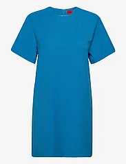HUGO - Kulianna - t-shirt jurken - bright blue - 0