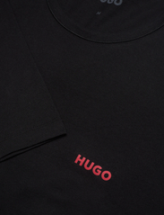 HUGO - LS-SHIRT RN TRIPLET - laisvalaikio marškinėliai - black - 6