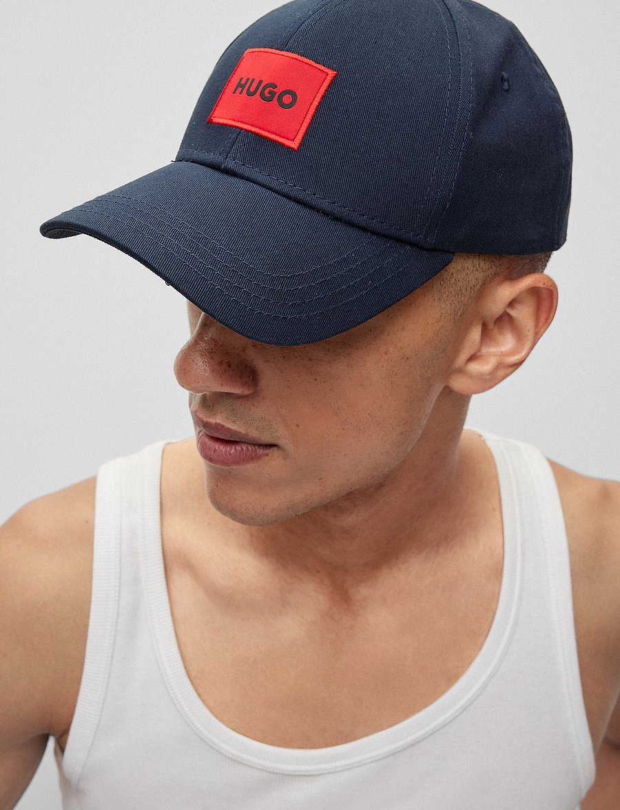 HUGO - Men-X 581-RL - kasketter - dark blue - 4