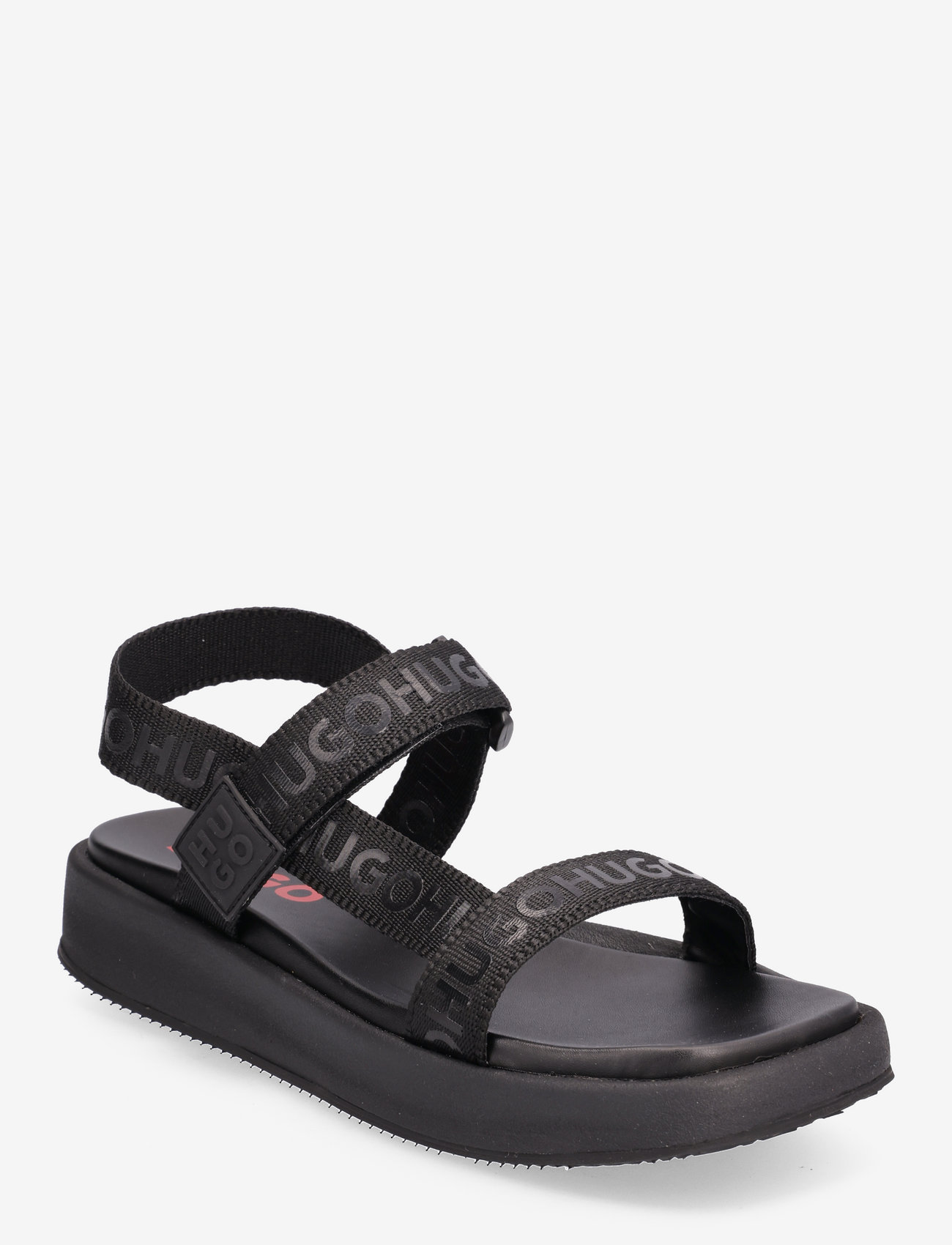 HUGO - Emma Strap Sandal-WB - black - 0