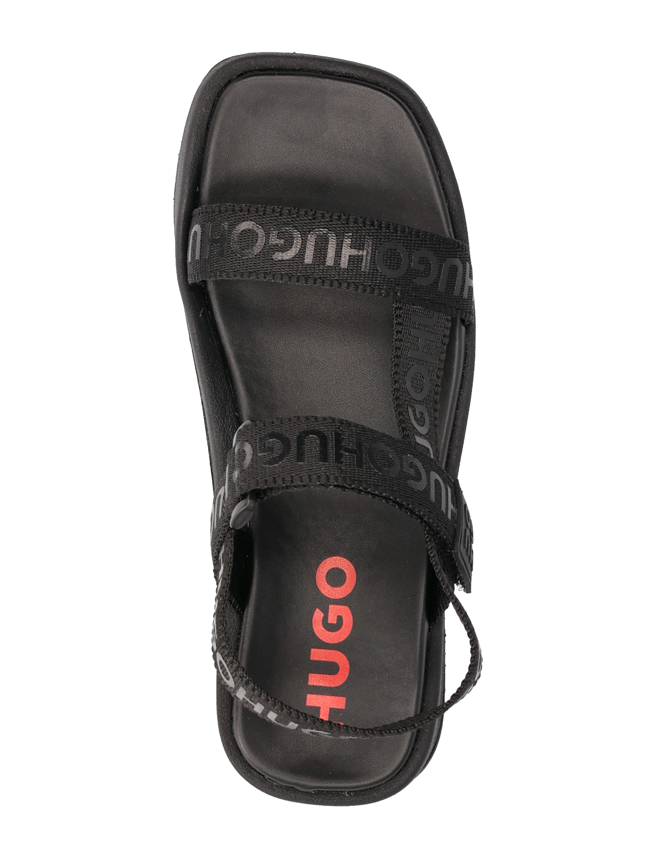 HUGO - Emma Strap Sandal-WB - black - 3