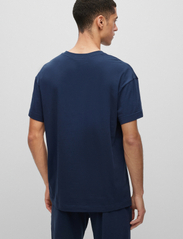 HUGO - Linked T-Shirt - pyjama tops - dark blue - 5