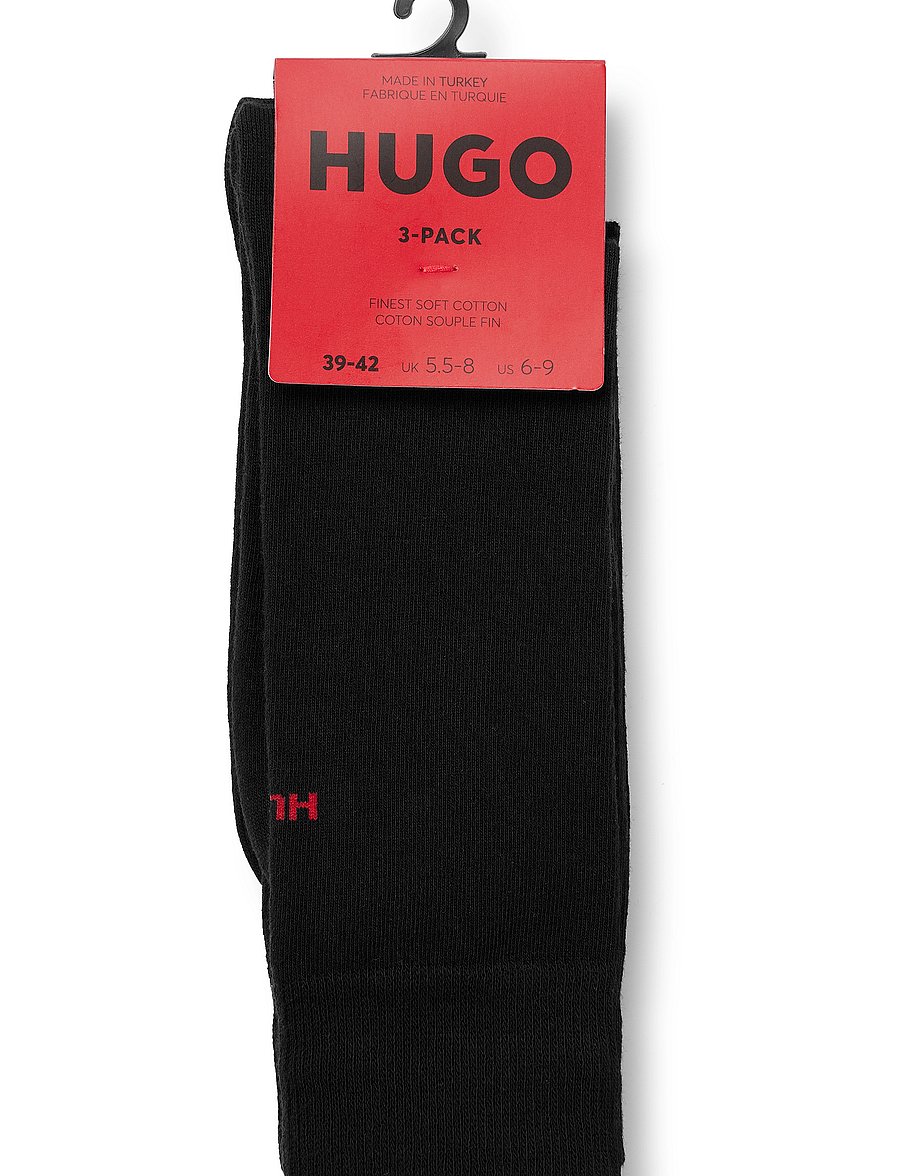 HUGO - 3P RS UNI CC - sokker - black - 2